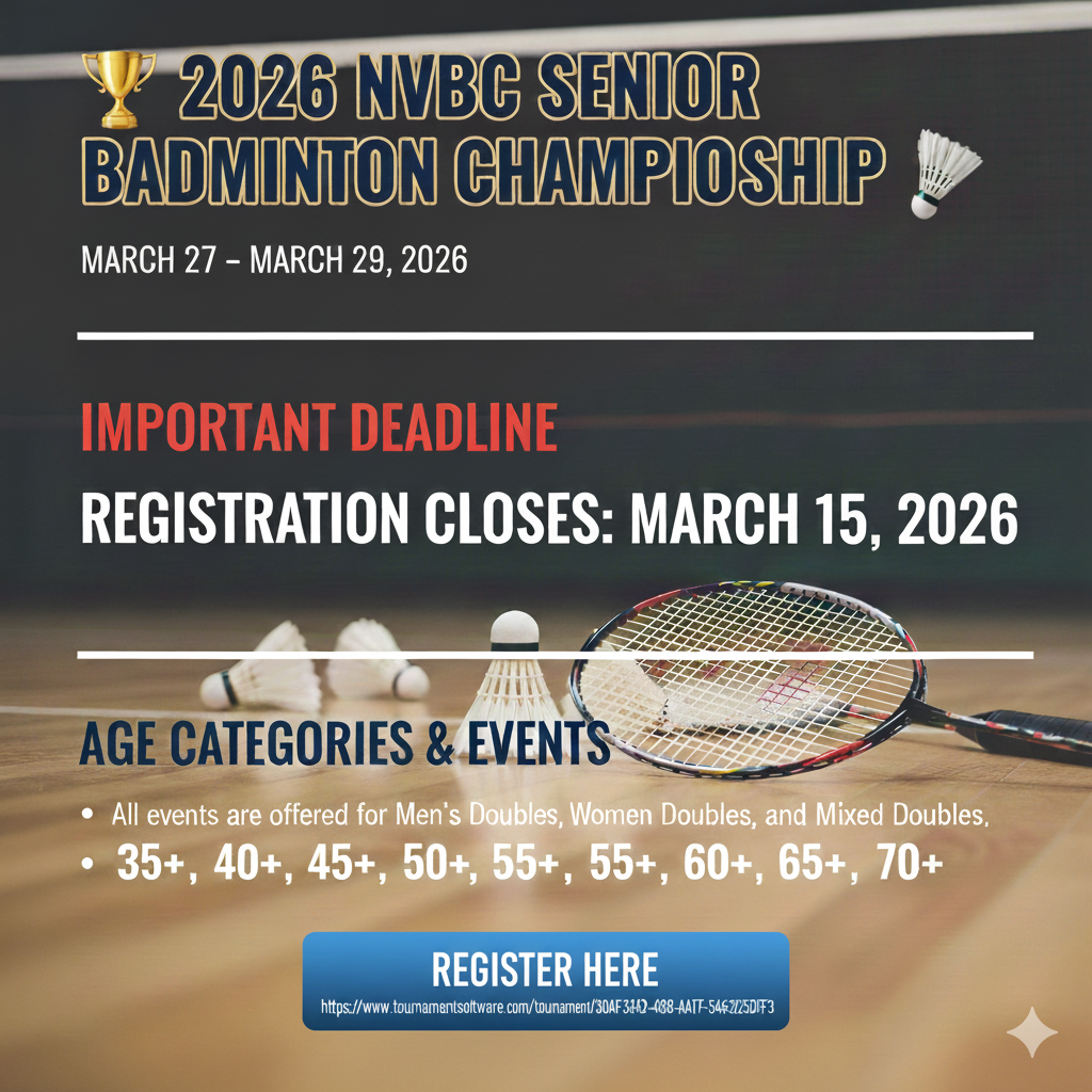 2026 NVBC Senior Championship