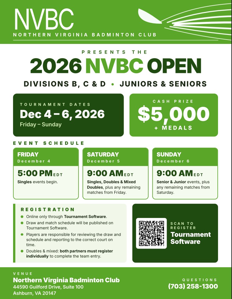 2026 NVBC Open Championship